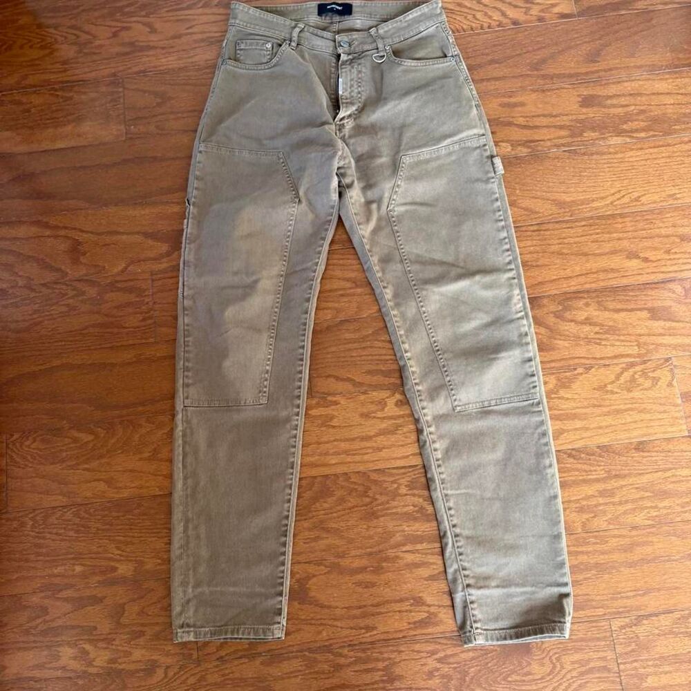 Represent Men's Brown and Khaki Trousers